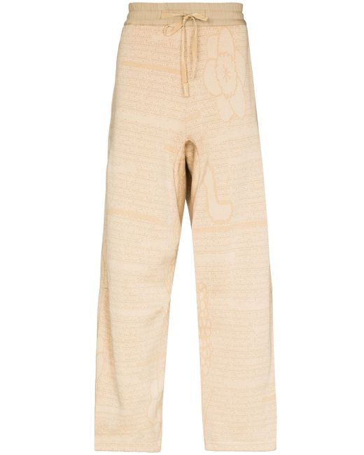 Byborre Bulky knitted track pants