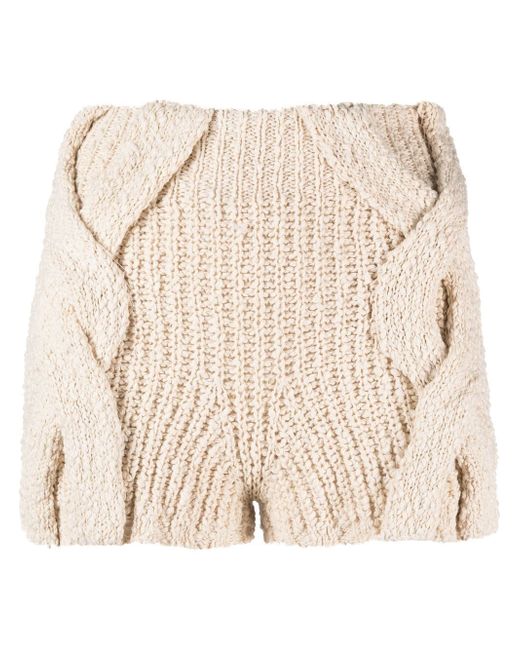 Aeron Rain knitted organic cotton shorts