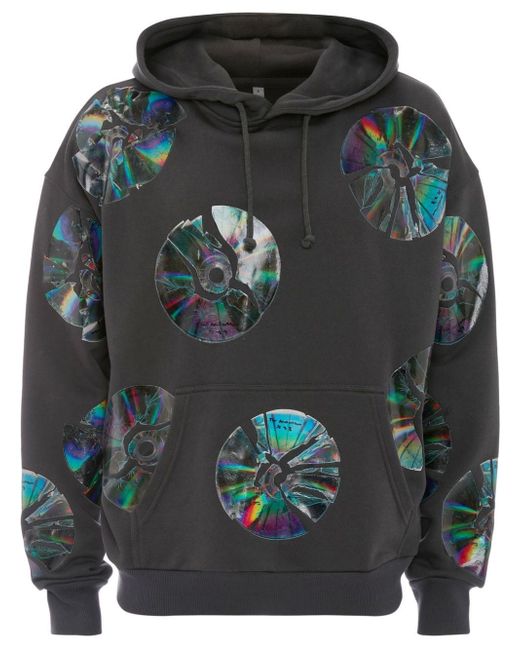 J.W.Anderson graphic-print cotton hoodie