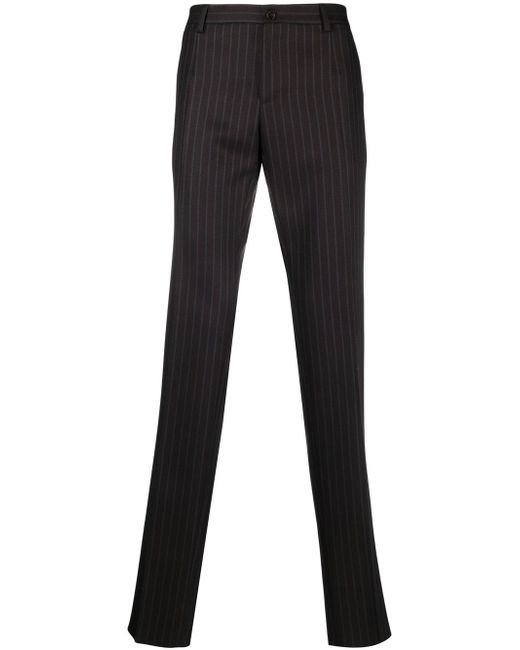 Dolce & Gabbana stripe wool trousers