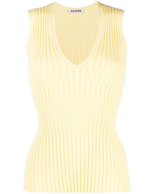 Aeron knitted sleeveless top