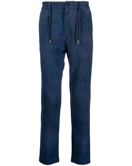 Avant Toi drawstring tapered trousers