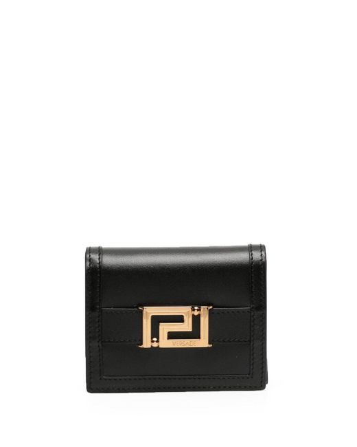 Versace bi-fold leather wallet