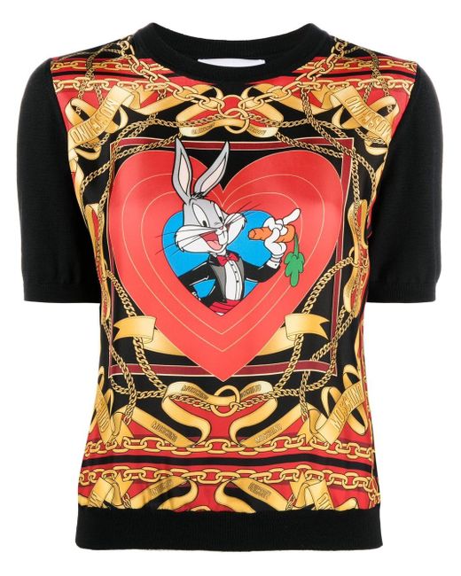Moschino Bugs Bunny knitted top
