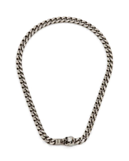 Alexander McQueen skull chain necklace
