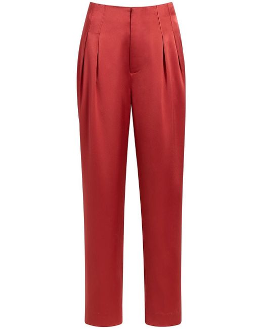 Cinq a Sept Satin Ruthy trousers