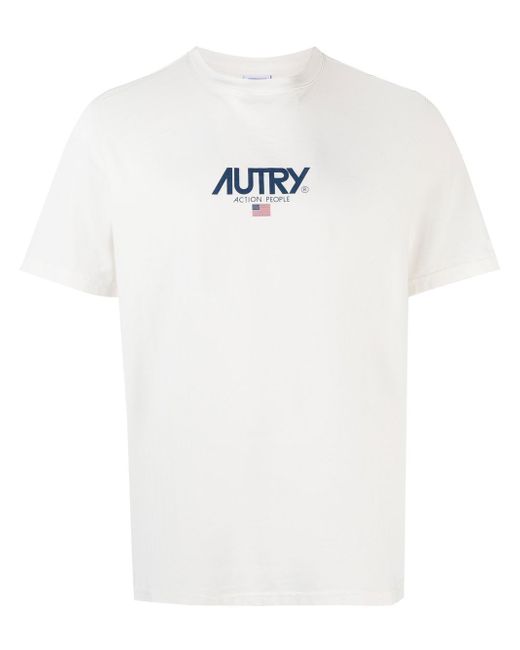 Autry logo-print short-sleeve T-shirt