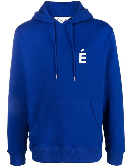 Etudes logo-print long-sleeve hoodie