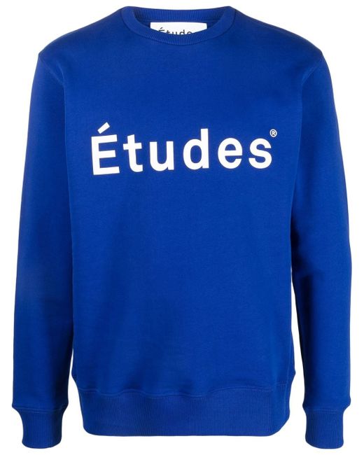 Etudes logo-print crew neck sweatshirt