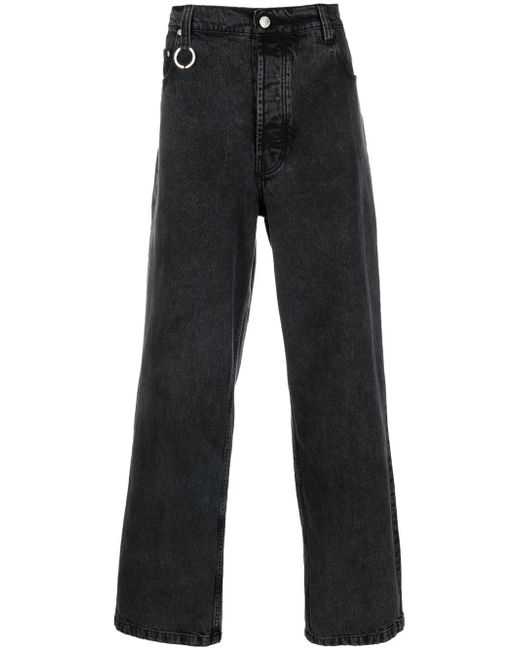 Etudes mid-rise straight-leg jeans