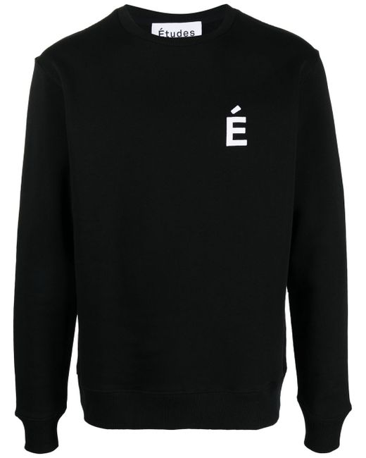 Etudes logo-print crew neck sweatshirt