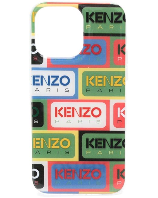 Kenzo logo-print Iphone 14 Pro Max case