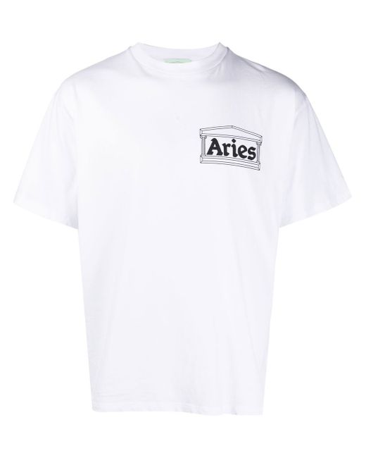 Aries logo-print T-shirt