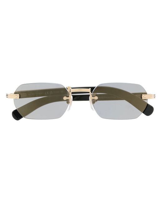 Cartier tinted geometric-frame sunglasses