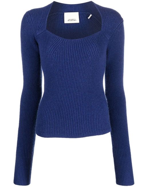 Isabel Marant square-neck knitted jumper