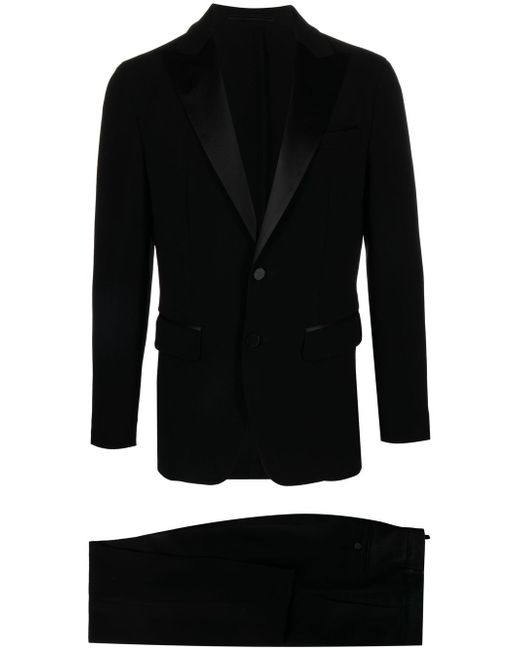 Dsquared2 silk-trim two-piece suit