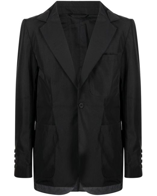 The Power for the People single-breasted blazer