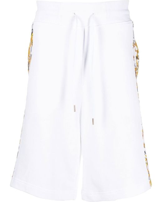 Versace Jeans Couture baroque pattern-print shorts