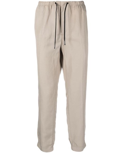 Calvin Klein drawstring-fastening waist trousers