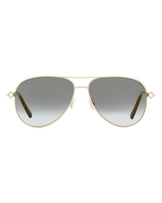 Jimmy Choo Sansa pilot-frame sunglasses