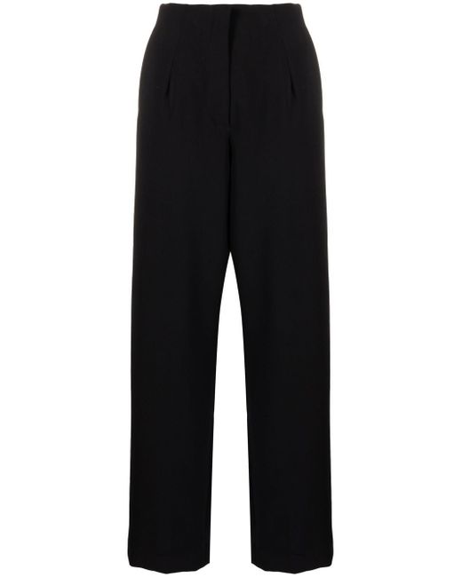 Bambah high-waisted wide-leg trousers