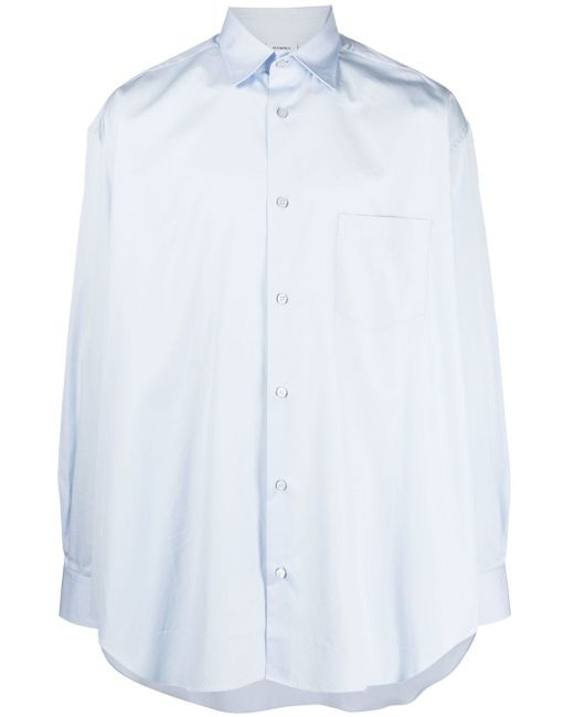 Vetements logo print long-sleeve shirt
