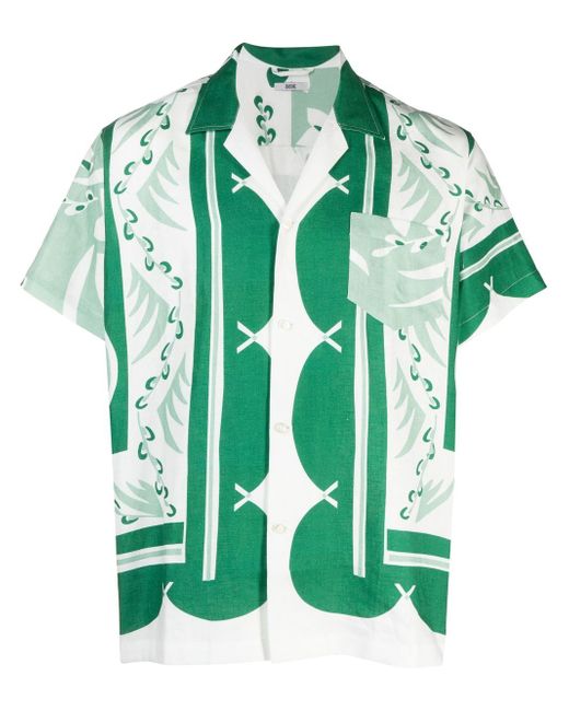 Bode Willow graphic-print shirt