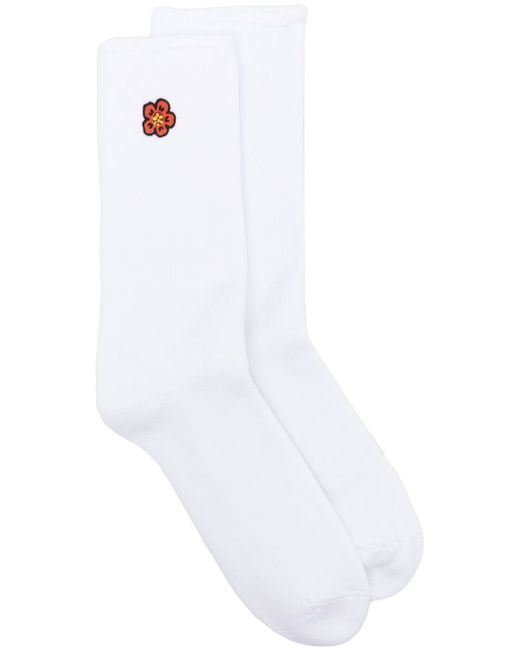 Kenzo intarsia-logo socks