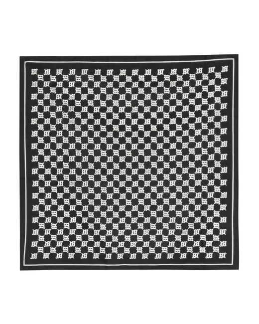 Misbhv monogram square scarf