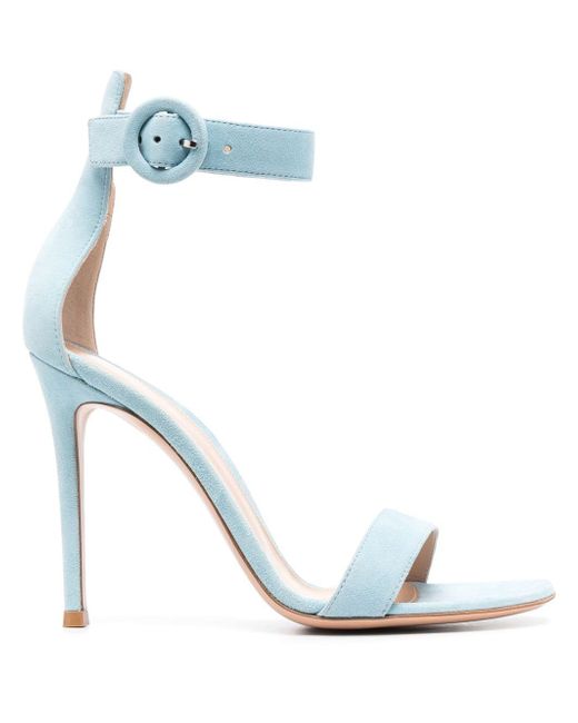 Gianvito Rossi suede 110mm heeled sandals