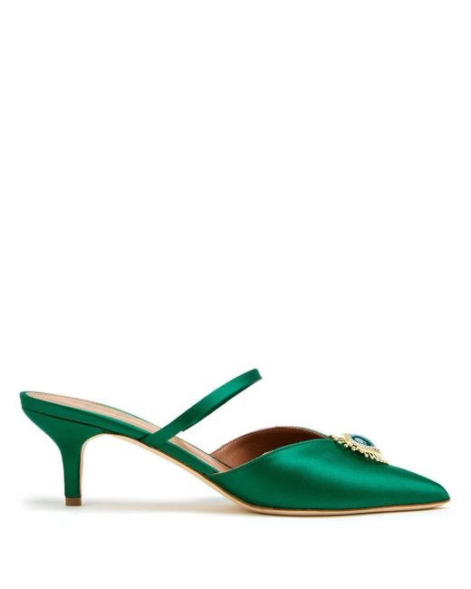 Malone Souliers gem-detail 45mm pointed mule