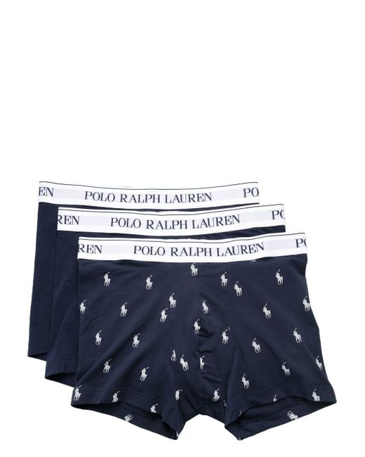 Polo Ralph Lauren logo-print boxer set