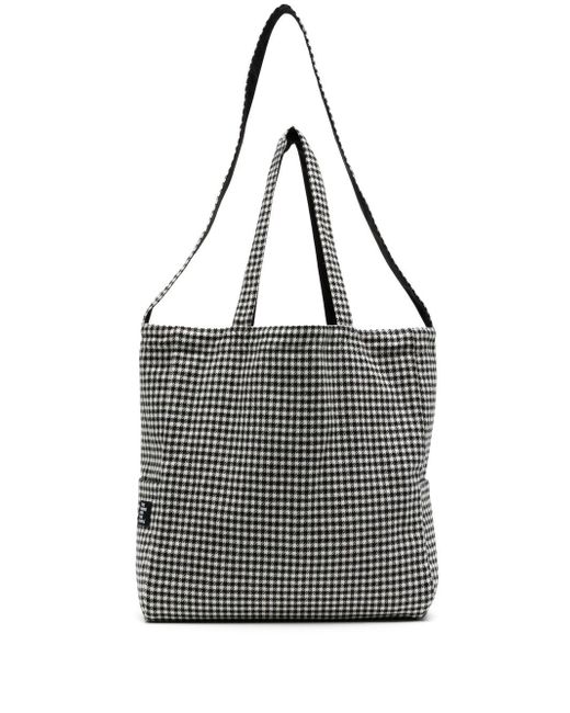 The Power for the People houndstooth tote bag
