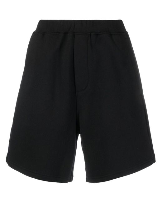 Dsquared2 knee-length cotton track shorts