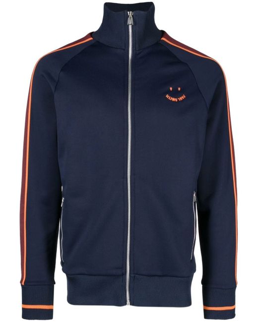 PS Paul Smith smile-logo zipped track jacket