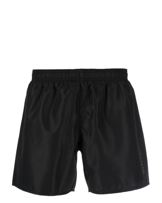 Ea7 logo-print boxer shorts