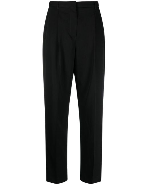 Tory Burch pleat-detail wool tailored trousers