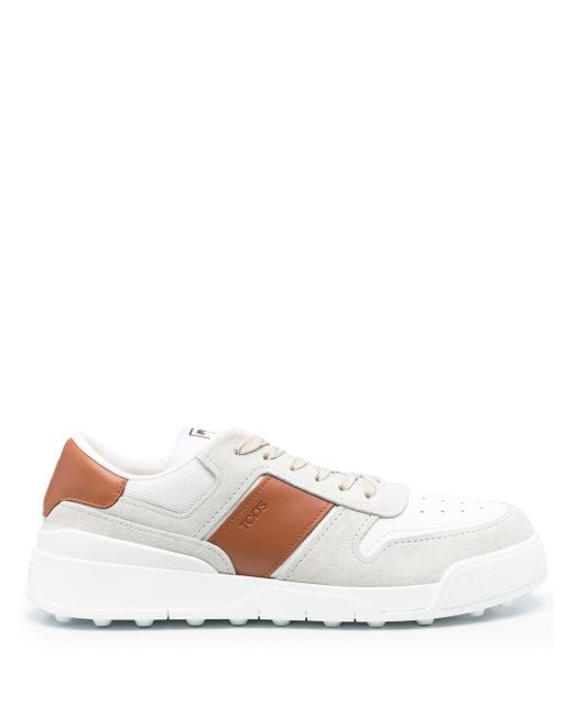 Tod's colour-block panelled sneakers