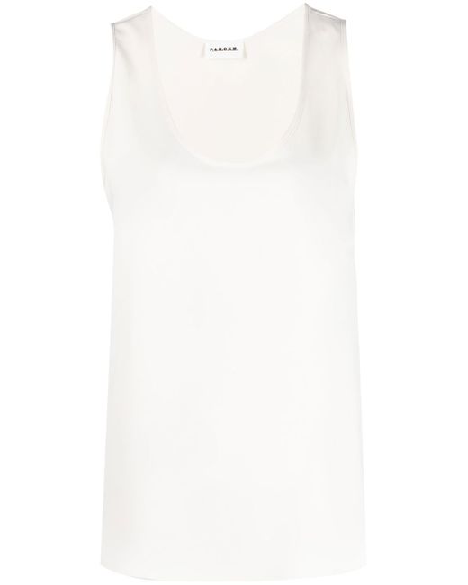 P.A.R.O.S.H. scoop neck tank top
