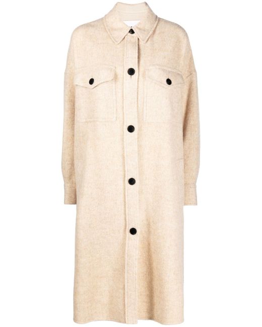 Isabel Marant Etoile long-length shirt coat