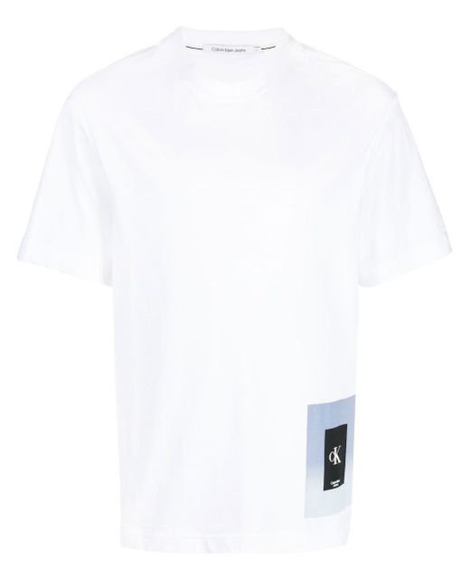 Calvin Klein Jeans logo-print cotton T-shirt