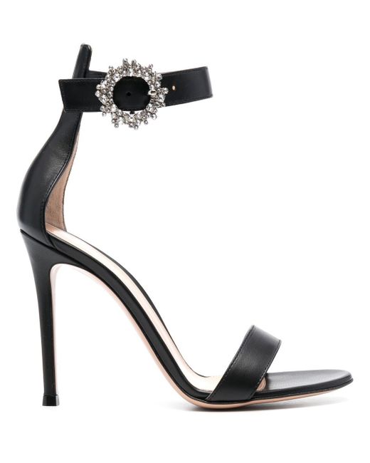 Gianvito Rossi 110mm embellished-buckle sandals