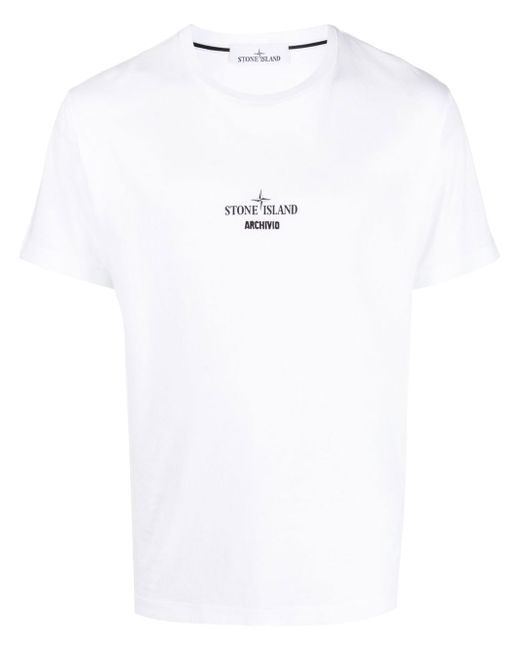 Stone Island graphic-print T-shirt