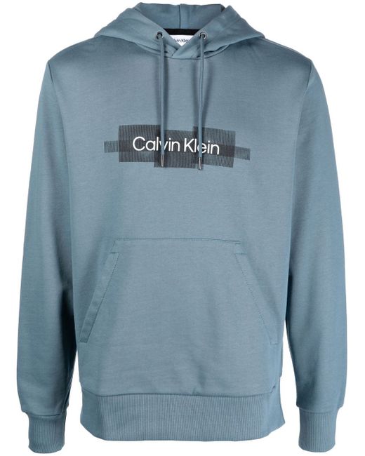 Calvin Klein logo-print hoodie