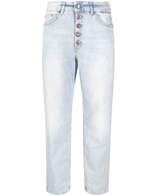 Dondup mid-rise cropped jeans