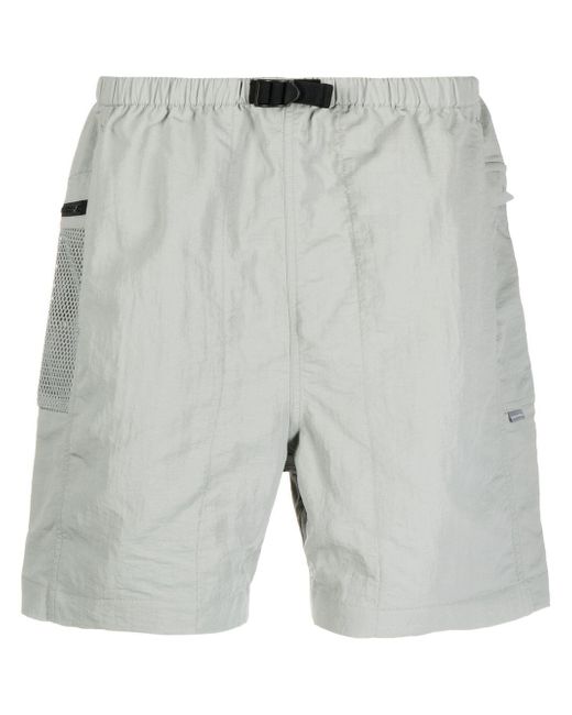 This Is Never That buckle-detail track shorts