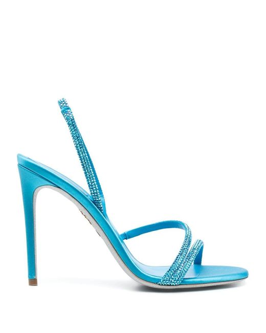 Rene Caovilla crystal-embellished slingback 110mm sandals