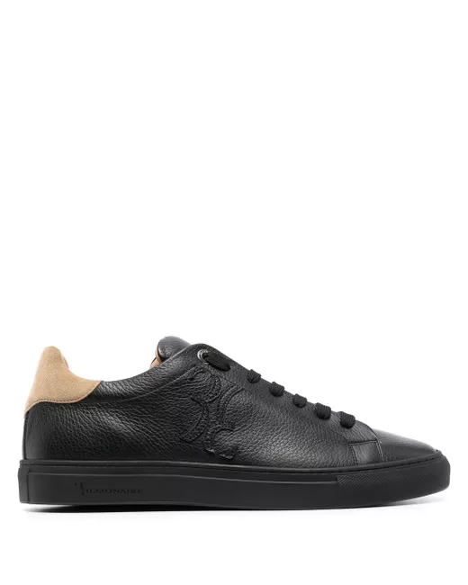 Billionaire leather low-top sneakers