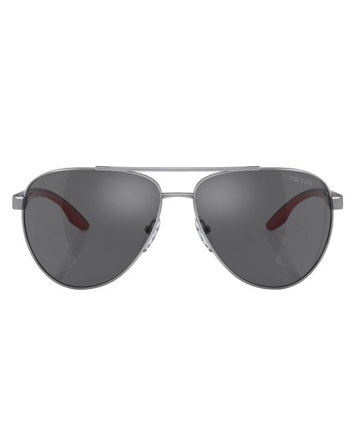 Prada Linea Rossa PS52YS pilot-frame sunglasses