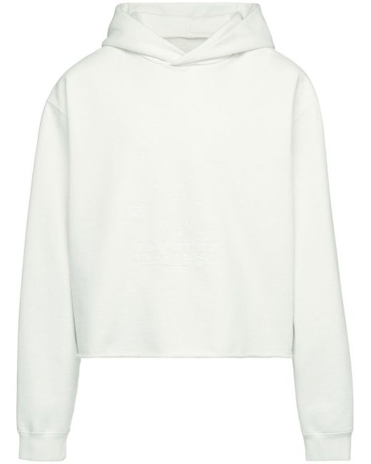 Maison Margiela cotton long-sleeve hoodie